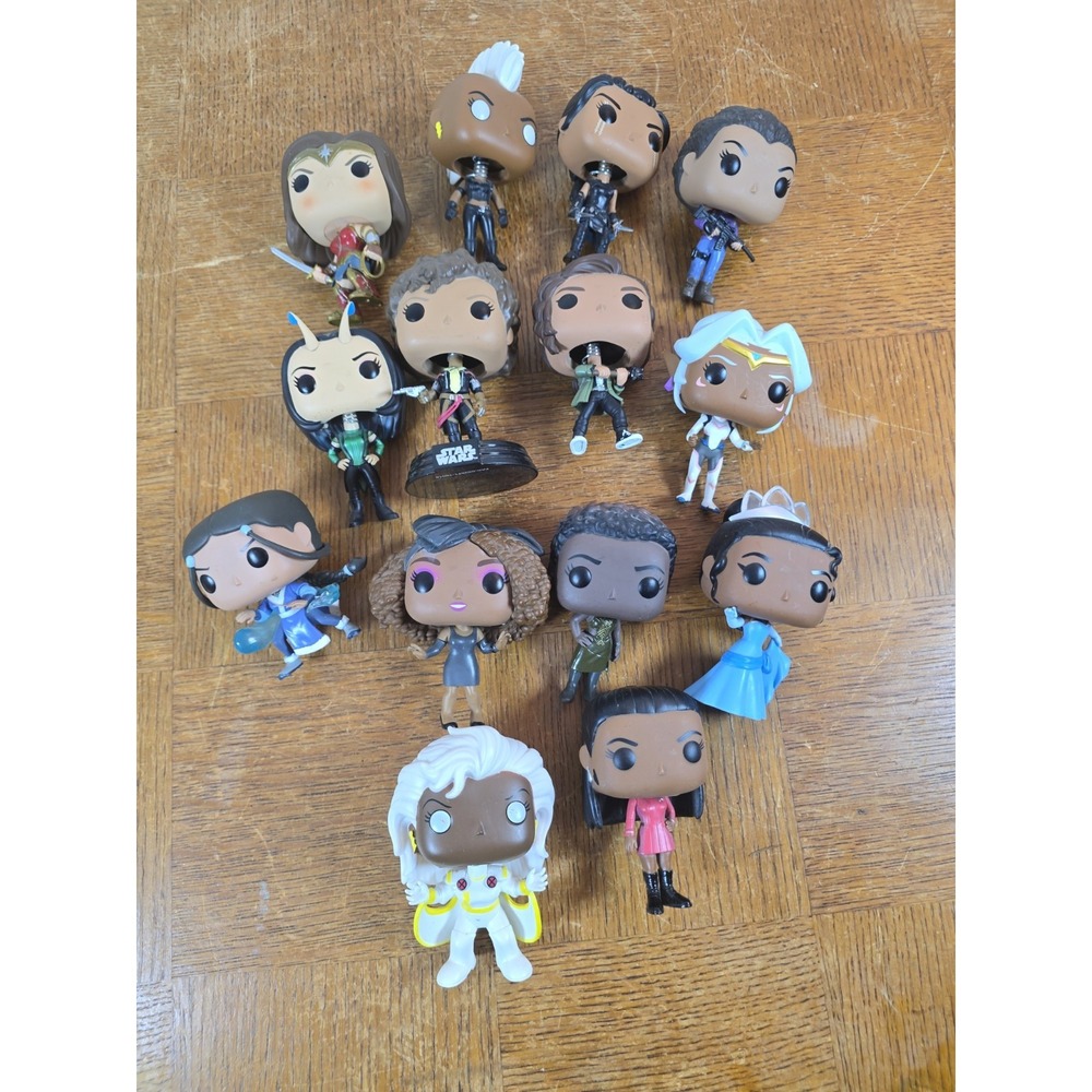 Funko Pop Mixed Character Loose Lot 14 Figures